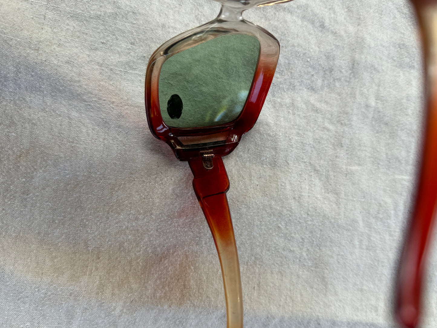 1970s Oversized Ombré Sunglasses