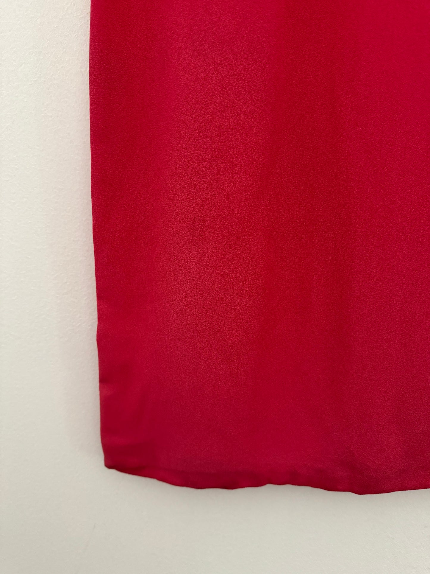 1960s Fuchsia Pink Cowl Back Evening Gown by Designer Claire Dratch- 34/35” Bust