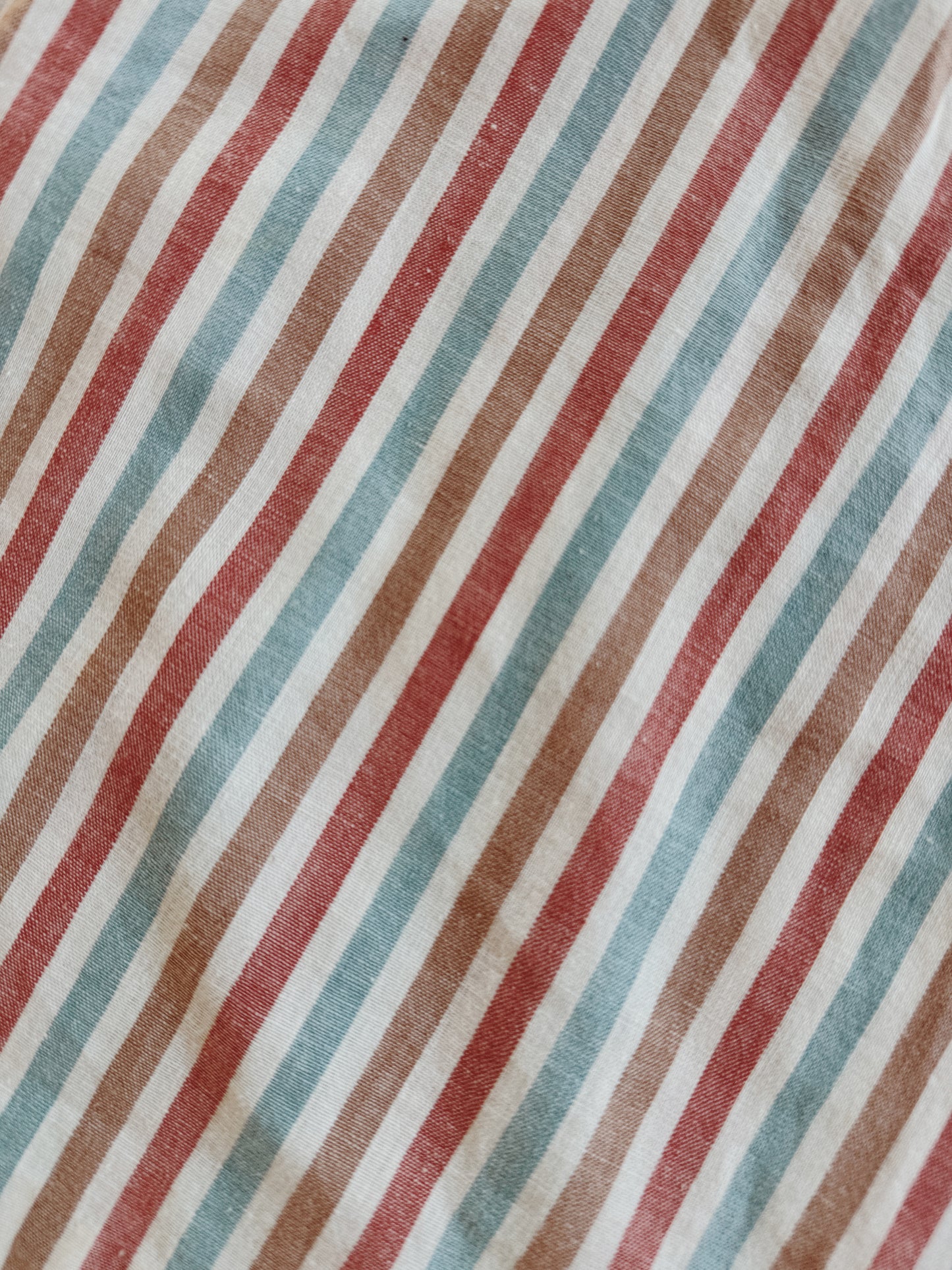 1930s/40s Striped Side Button Shorts- S/M-M
