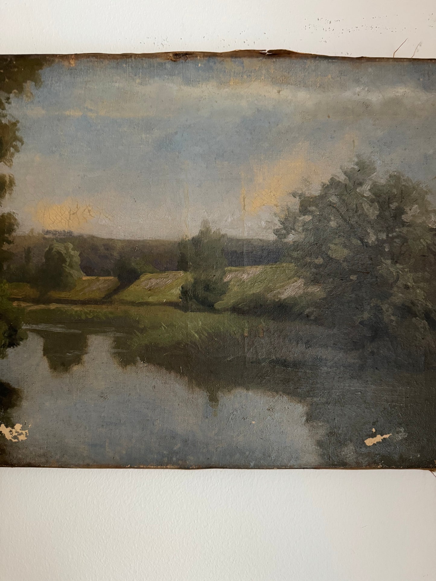 Early 1900s French Impressionist Landscape- 10 x 14”