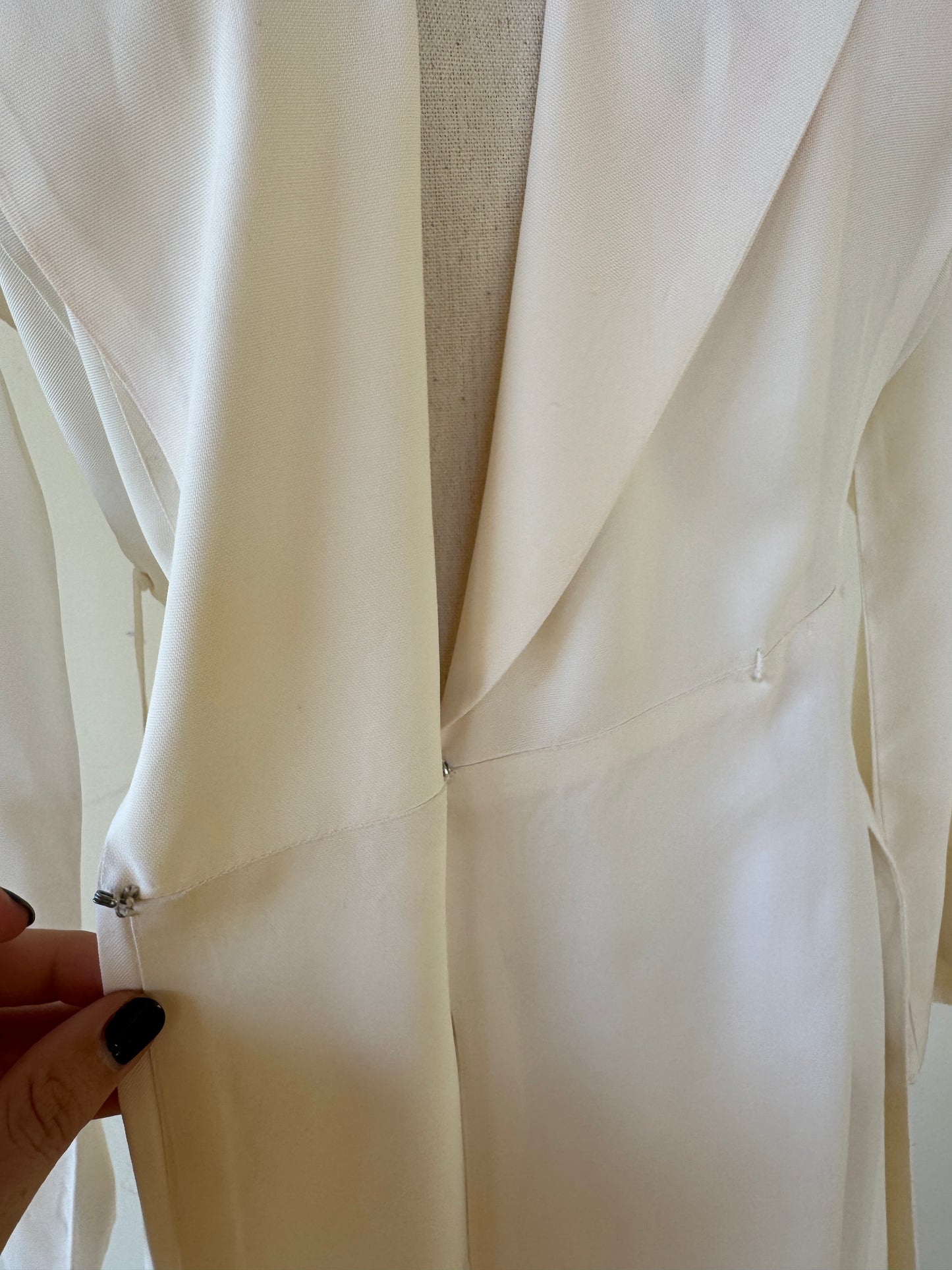 1940s Hawaiian Hibiscus Airbrush Dressing Gown- S/M