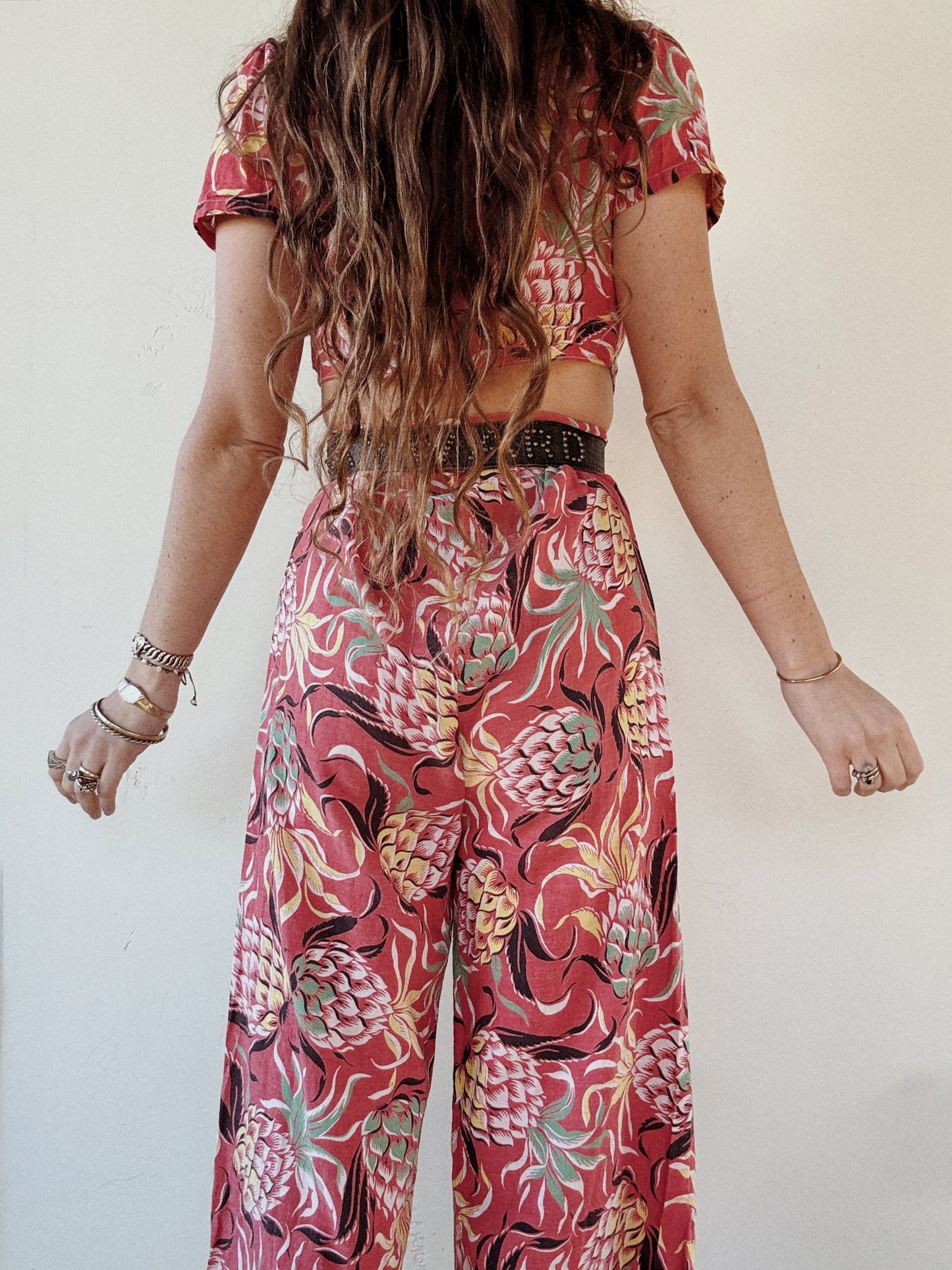 1940s/50s Studded Western Belt “Hayward”- 25-29”