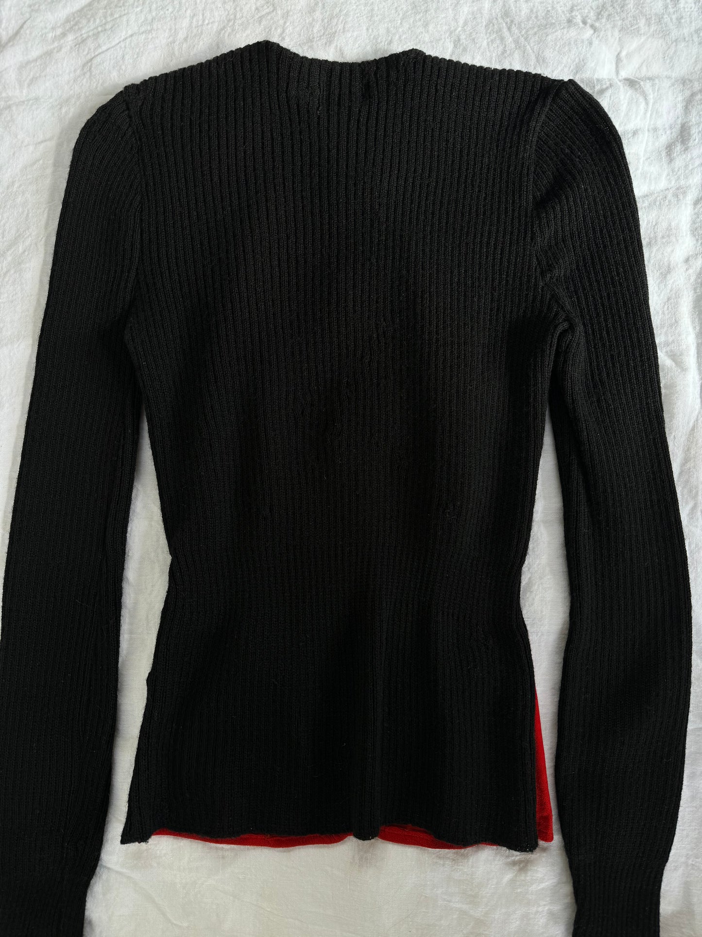1940s Rare Sportigan Cardigan w/ Bakelite Toggle Buttons- S/M