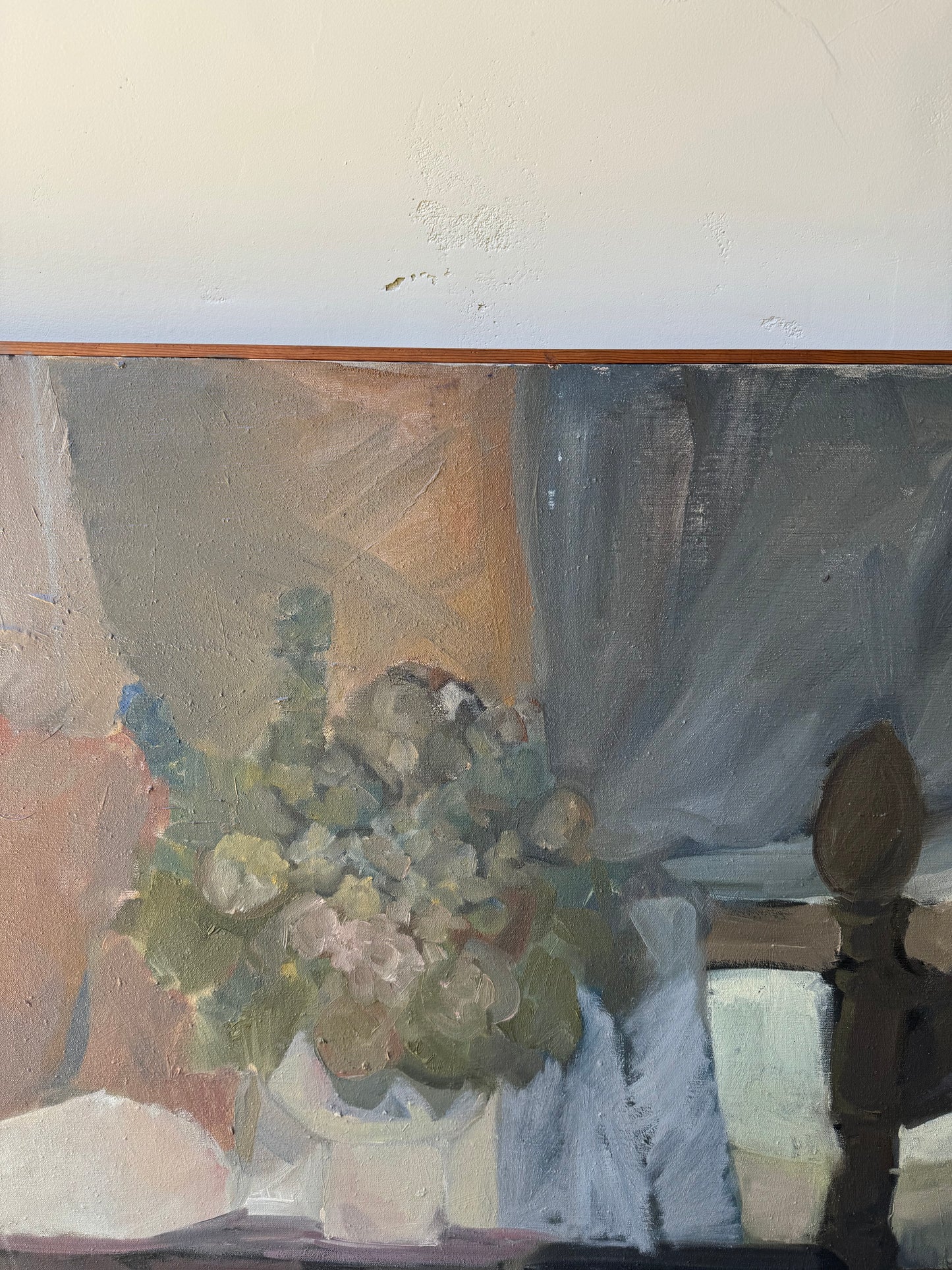 1950s Mid Century Large Scale Painting from Artist Collection SIGNED- 3.5 x 5’