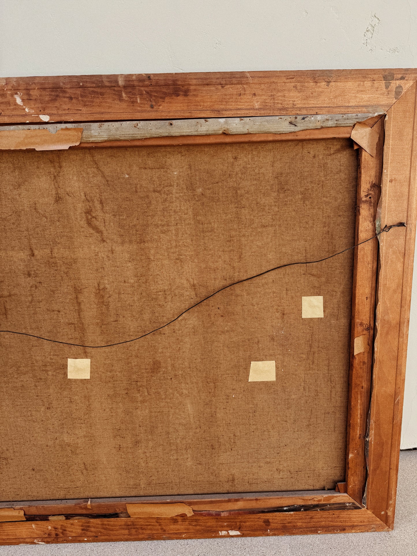 1920s Antique Overtly Large Portrait of a Family- 42 X 56”