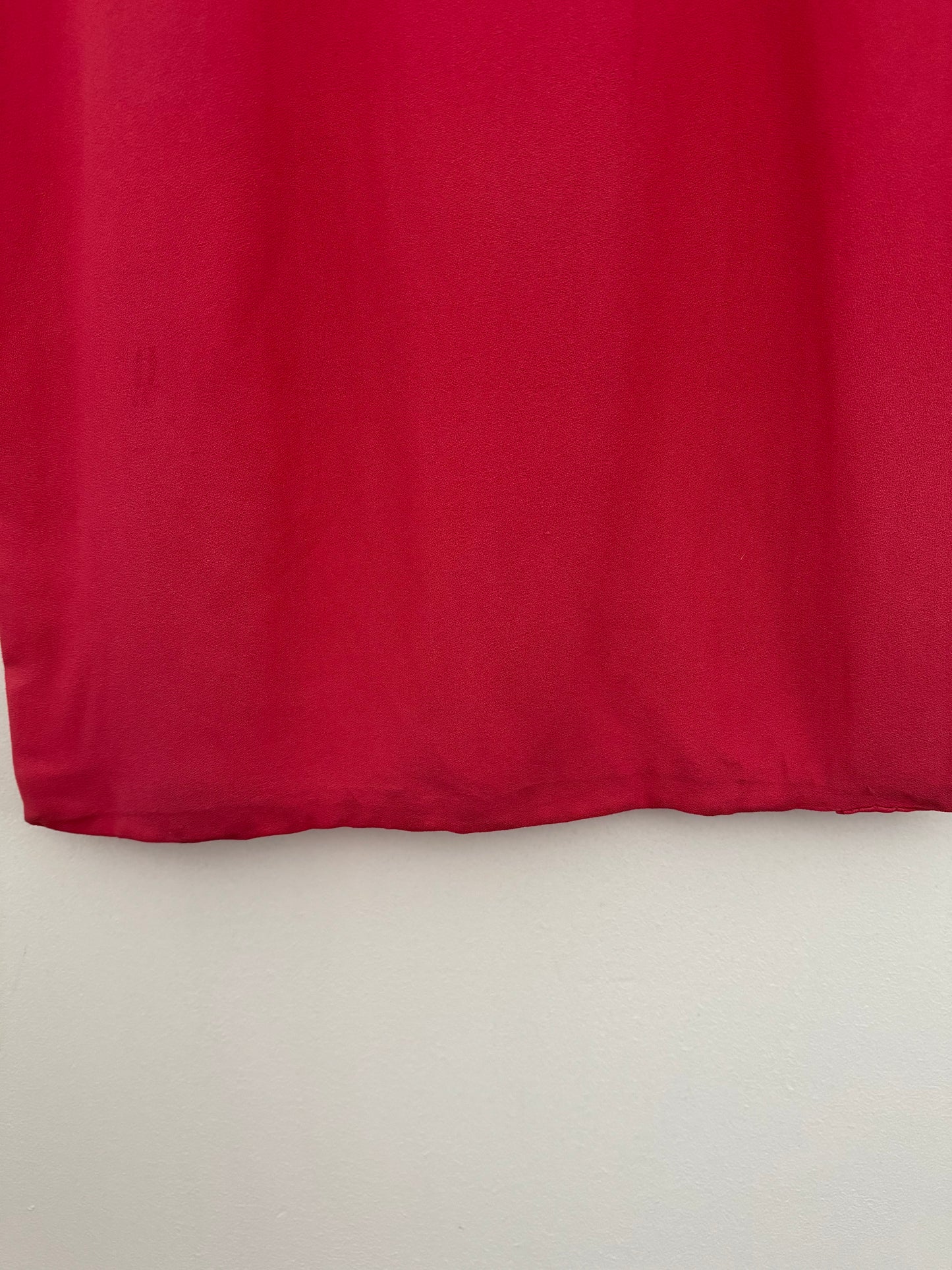 1960s Fuchsia Pink Cowl Back Evening Gown by Designer Claire Dratch- 34/35” Bust