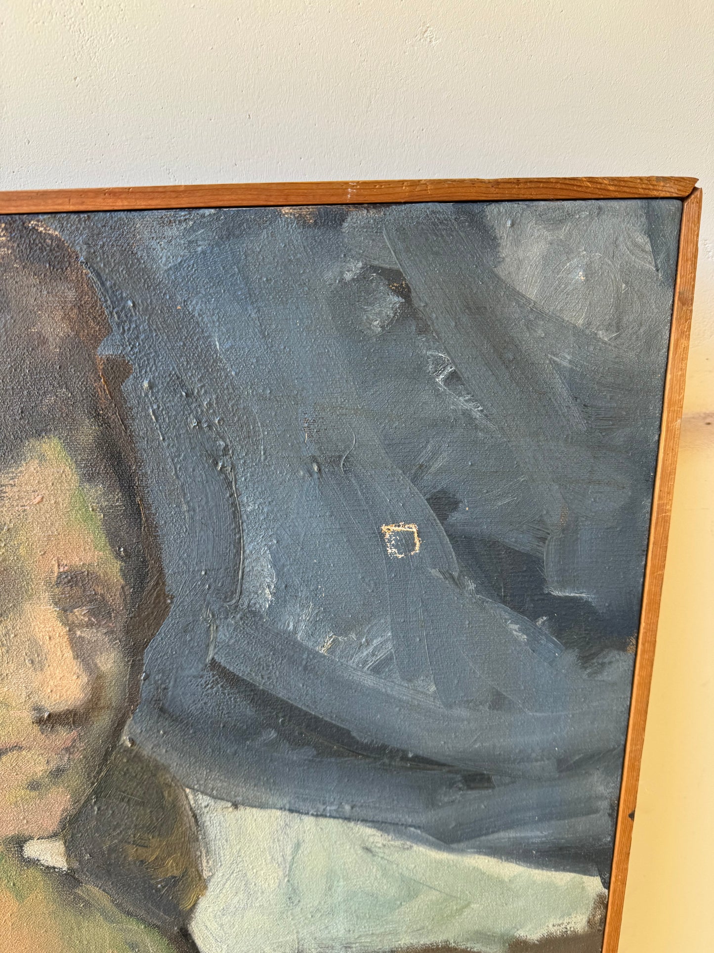 1950s Mid Century Large Scale Painting from Artist Collection SIGNED- 3.5 x 5’