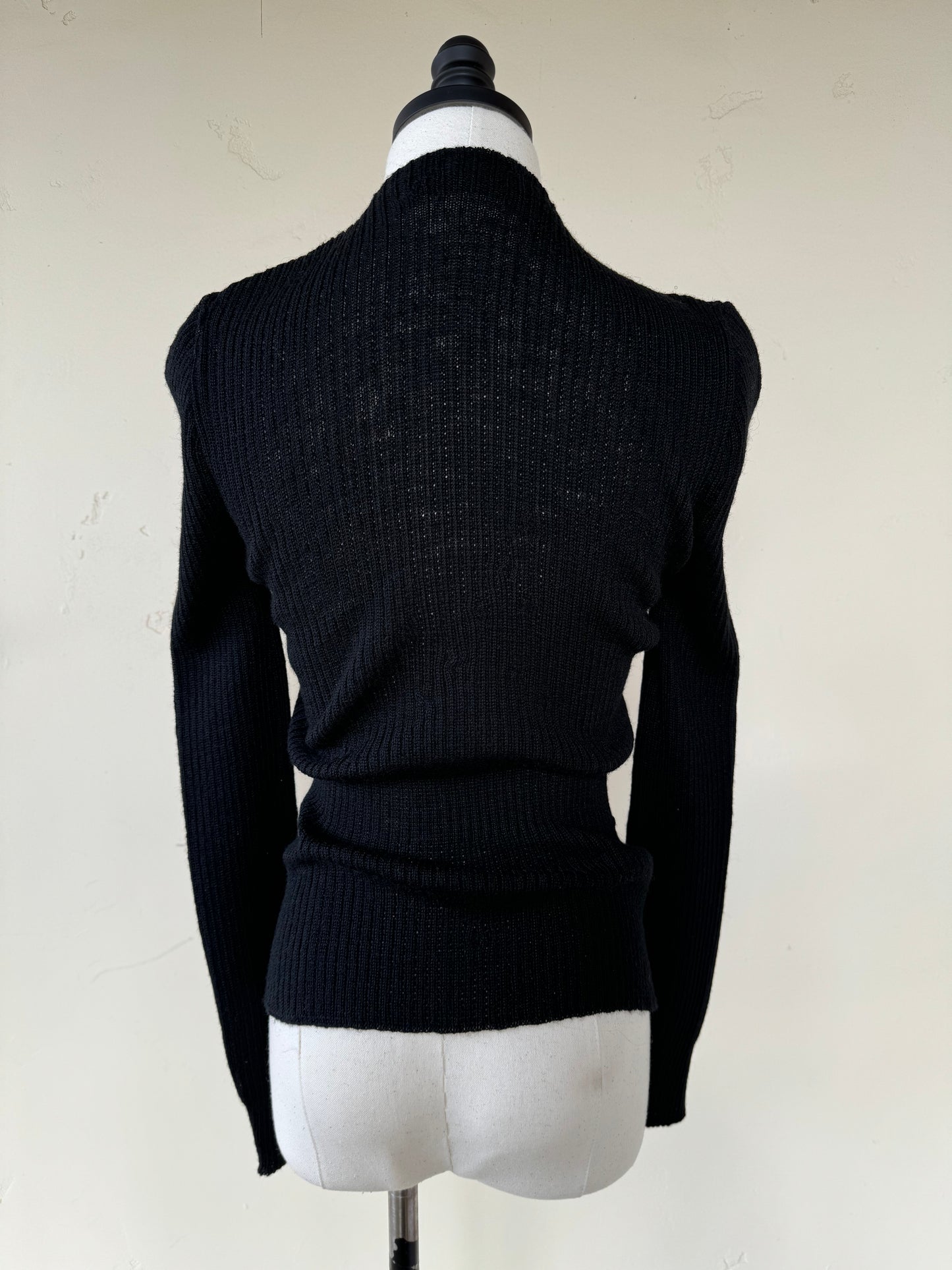 1940s Rare Sportigan Cardigan w/ Bakelite Toggle Buttons- S/M