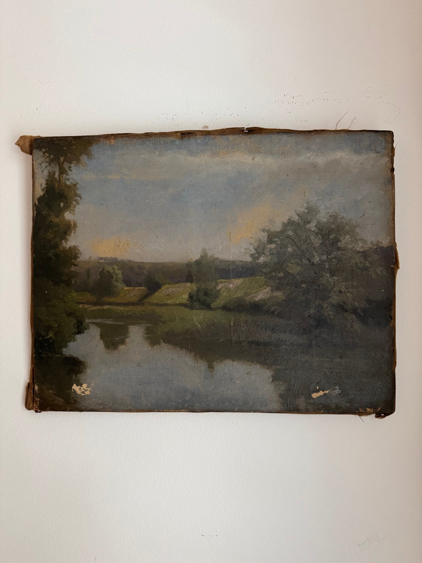 Early 1900s French Impressionist Landscape- 10 x 14”