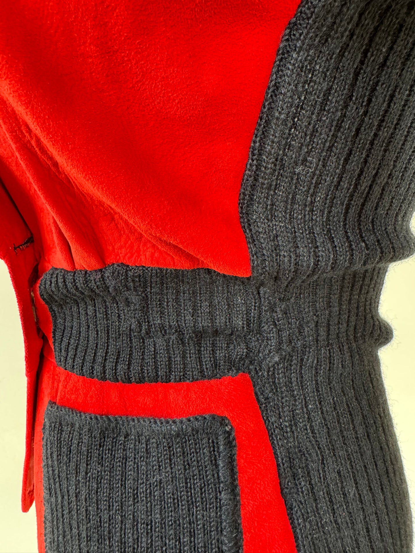 1940s Rare Sportigan Cardigan w/ Bakelite Toggle Buttons- S/M