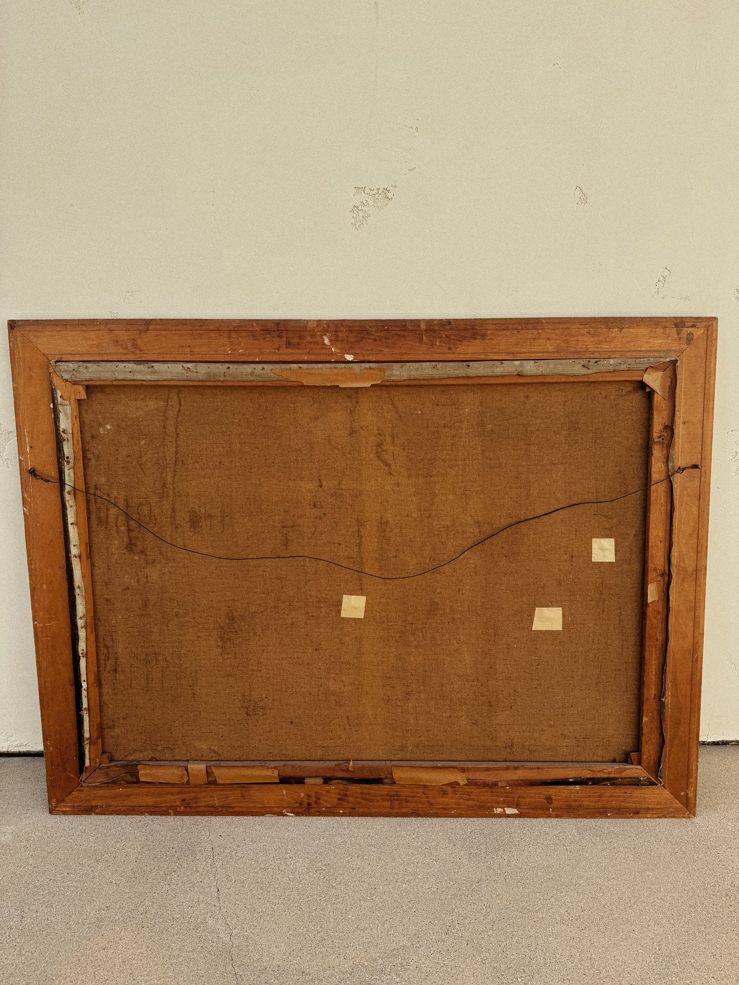 1920s Antique Overtly Large Portrait of a Family- 42 X 56”