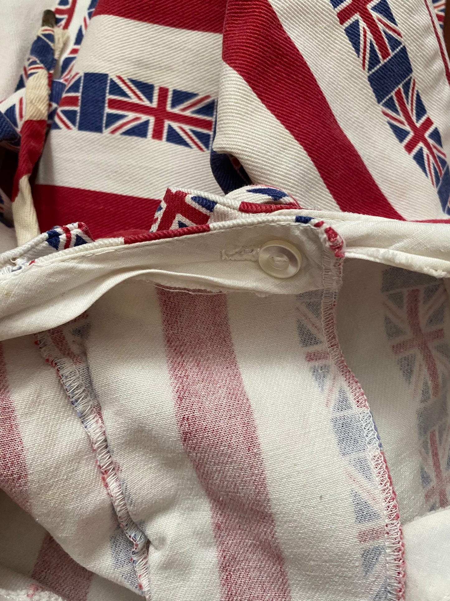 1960s British Flag Lace Up Pants- 6
