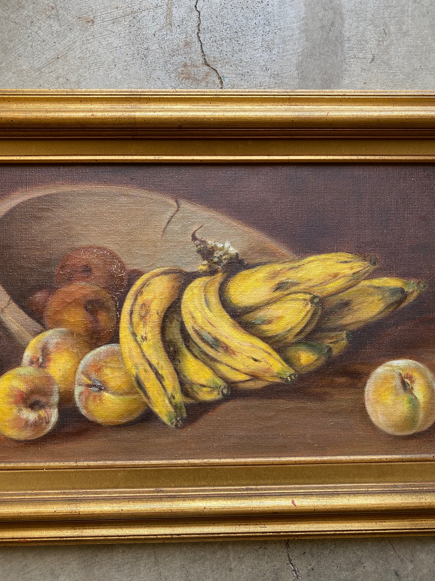 1940s Large Framed Still Life- 1.5 X 2.5’