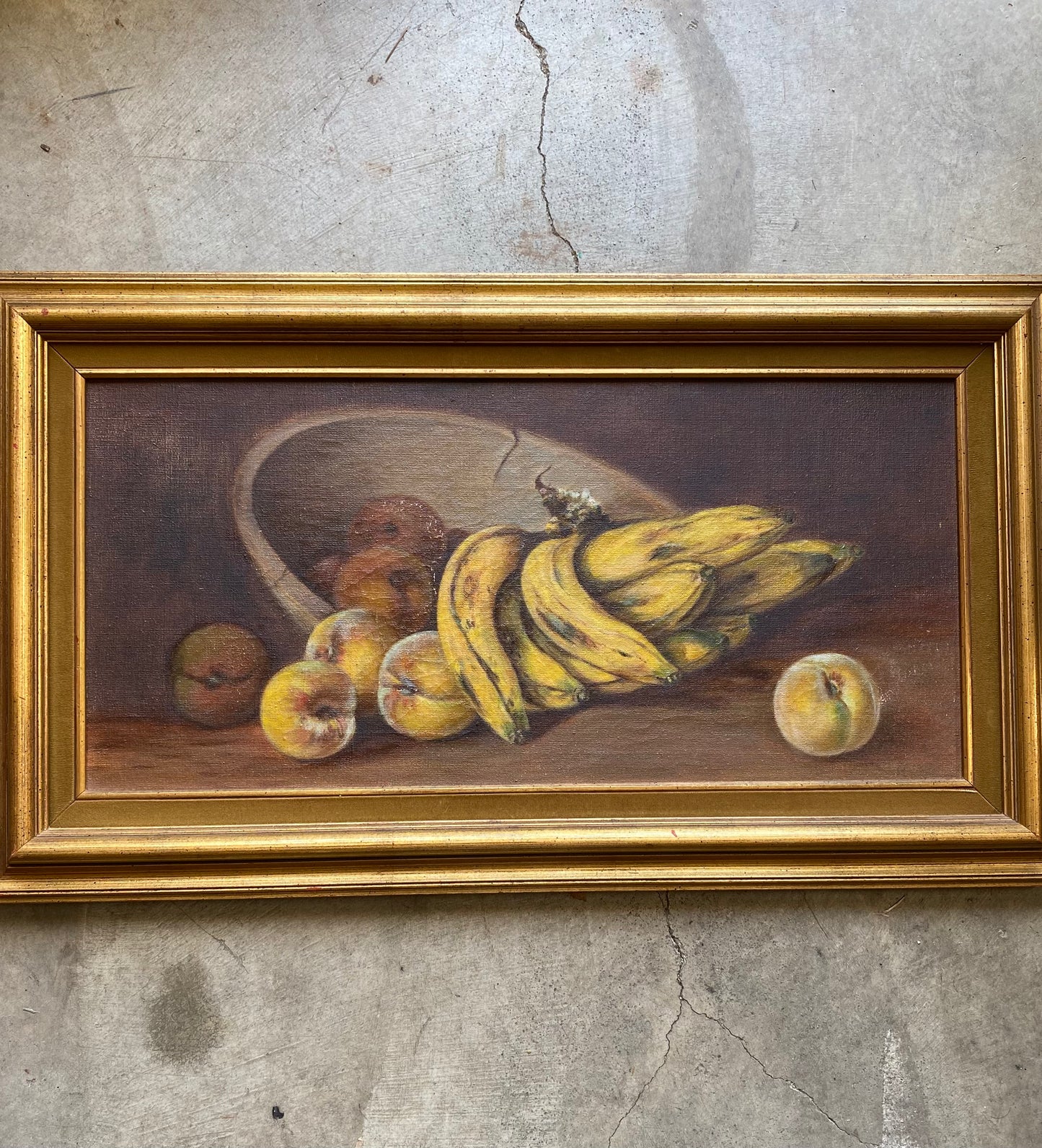 1940s Large Framed Still Life- 1.5 X 2.5’