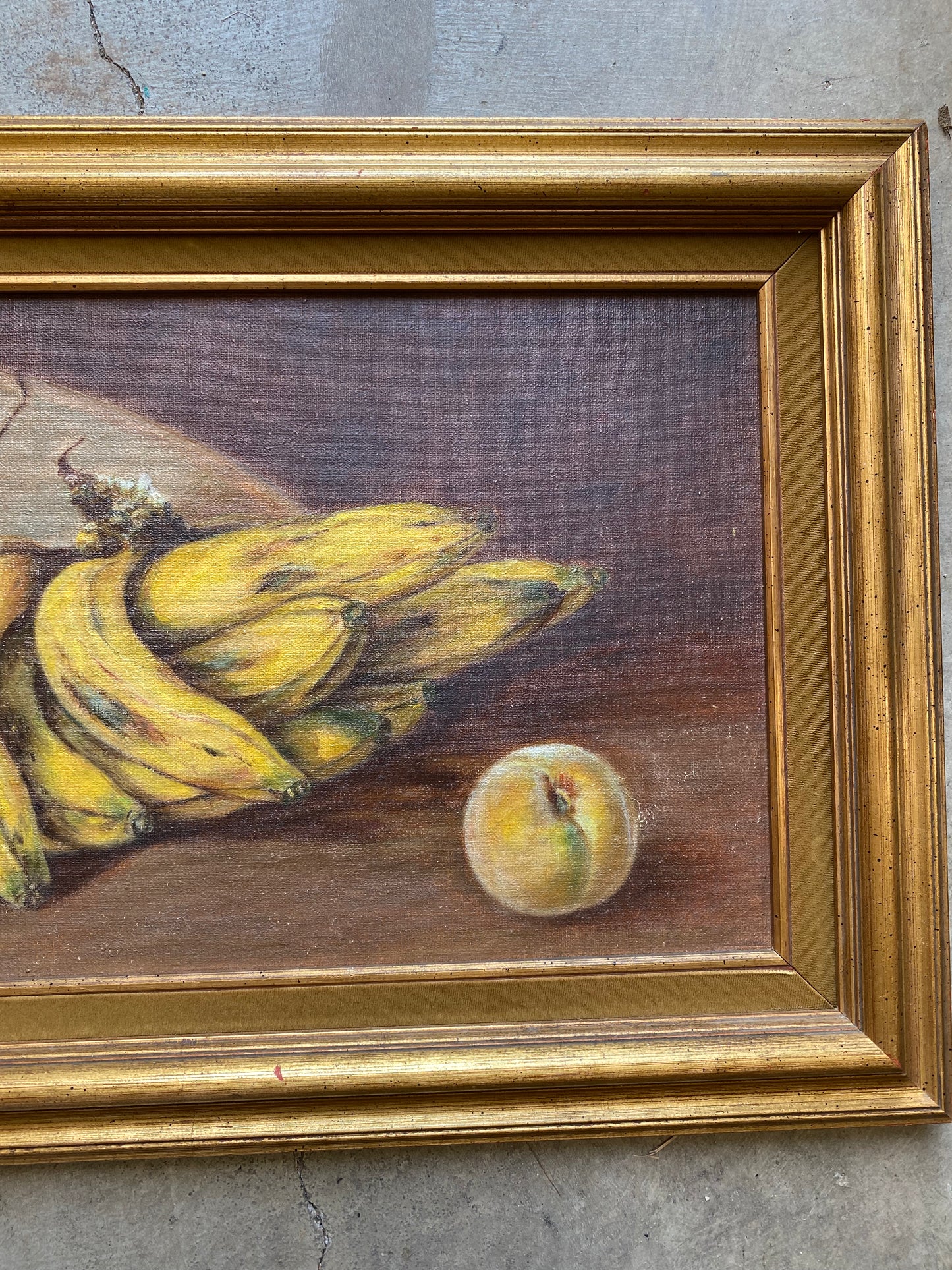1940s Large Framed Still Life- 1.5 X 2.5’