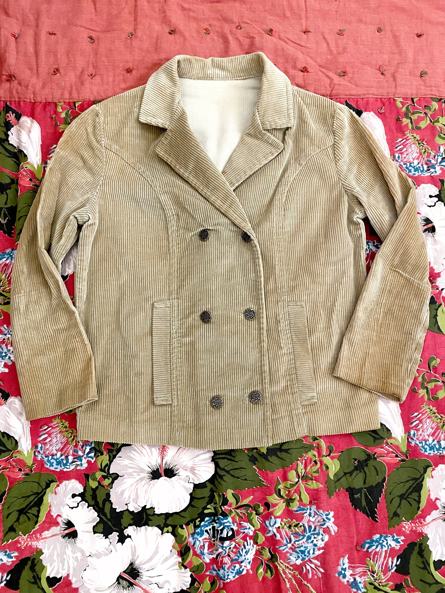 1960s Tan Corduroy Suit Set- 4/5