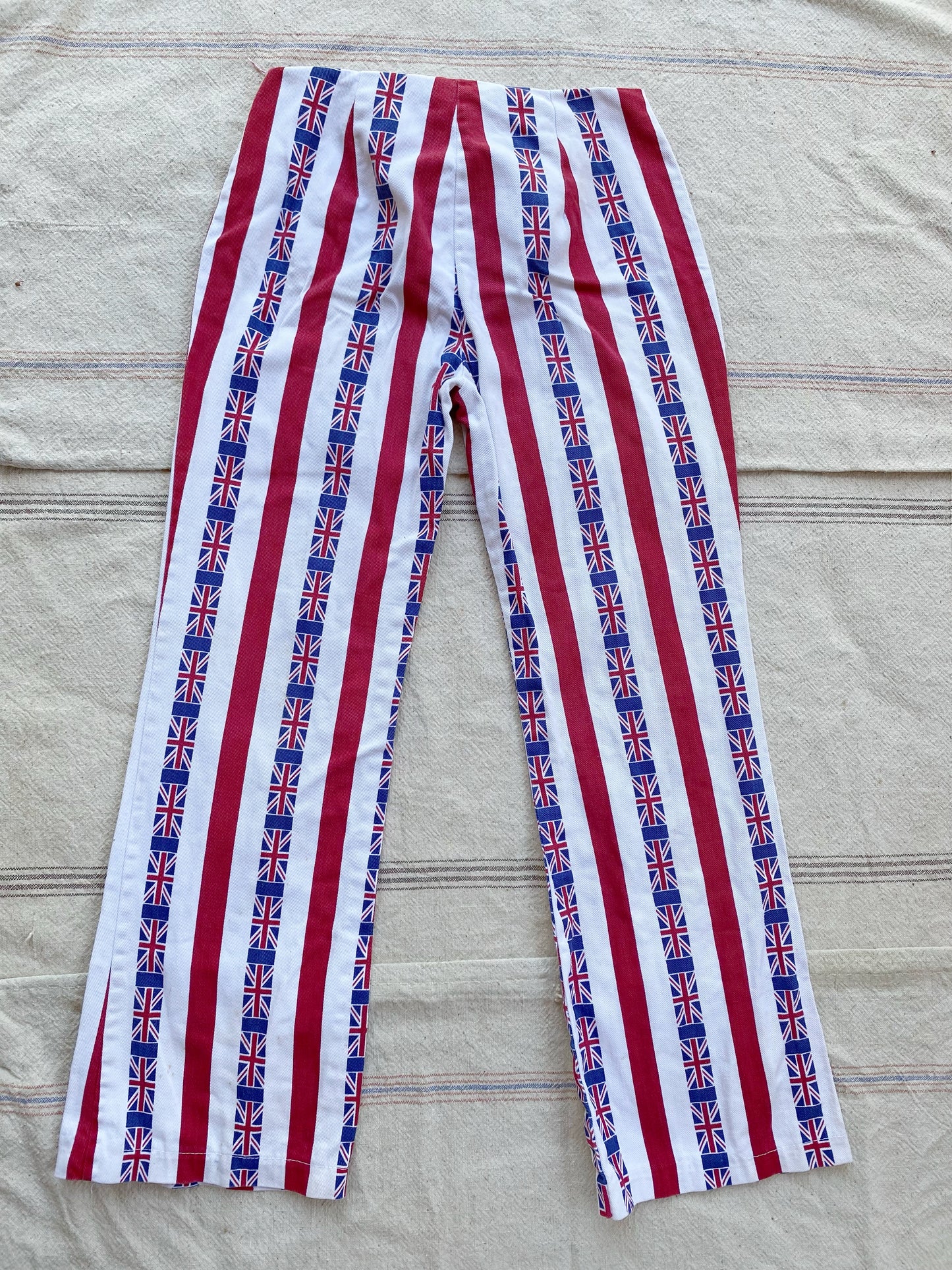 1960s British Flag Lace Up Pants- 6