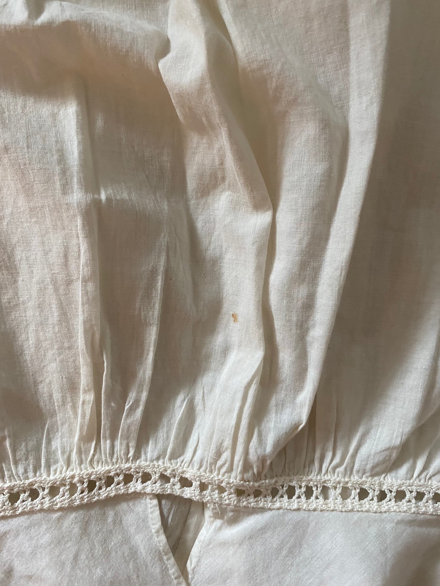 Darling Edwardian Crocheted Camisole- M