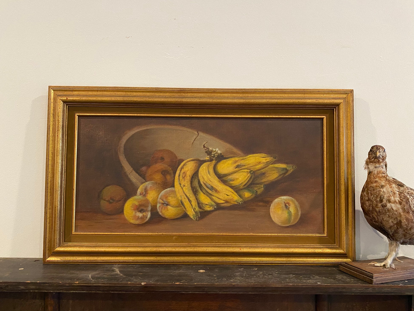 1940s Large Framed Still Life- 1.5 X 2.5’