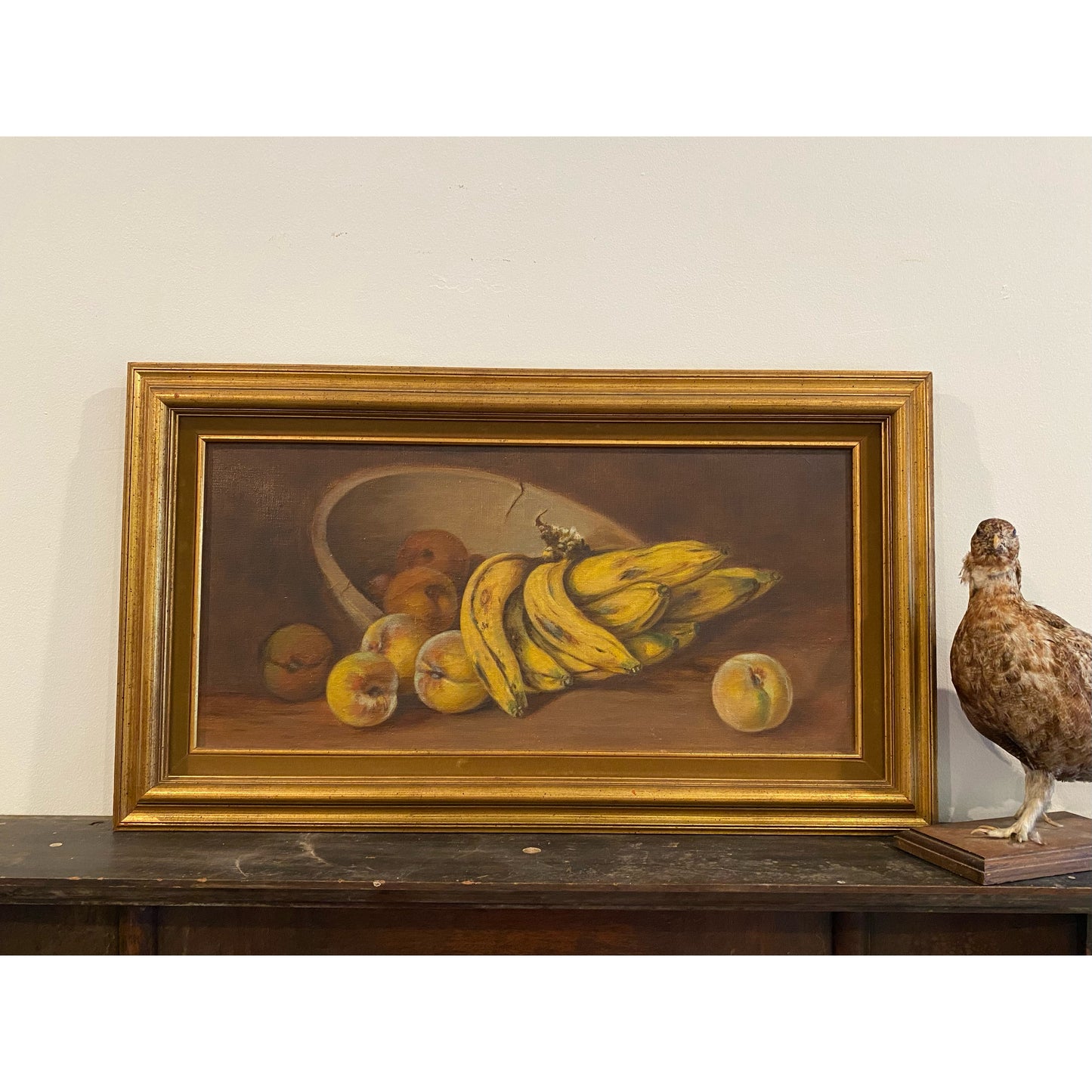 1940s Large Framed Still Life- 1.5 X 2.5’