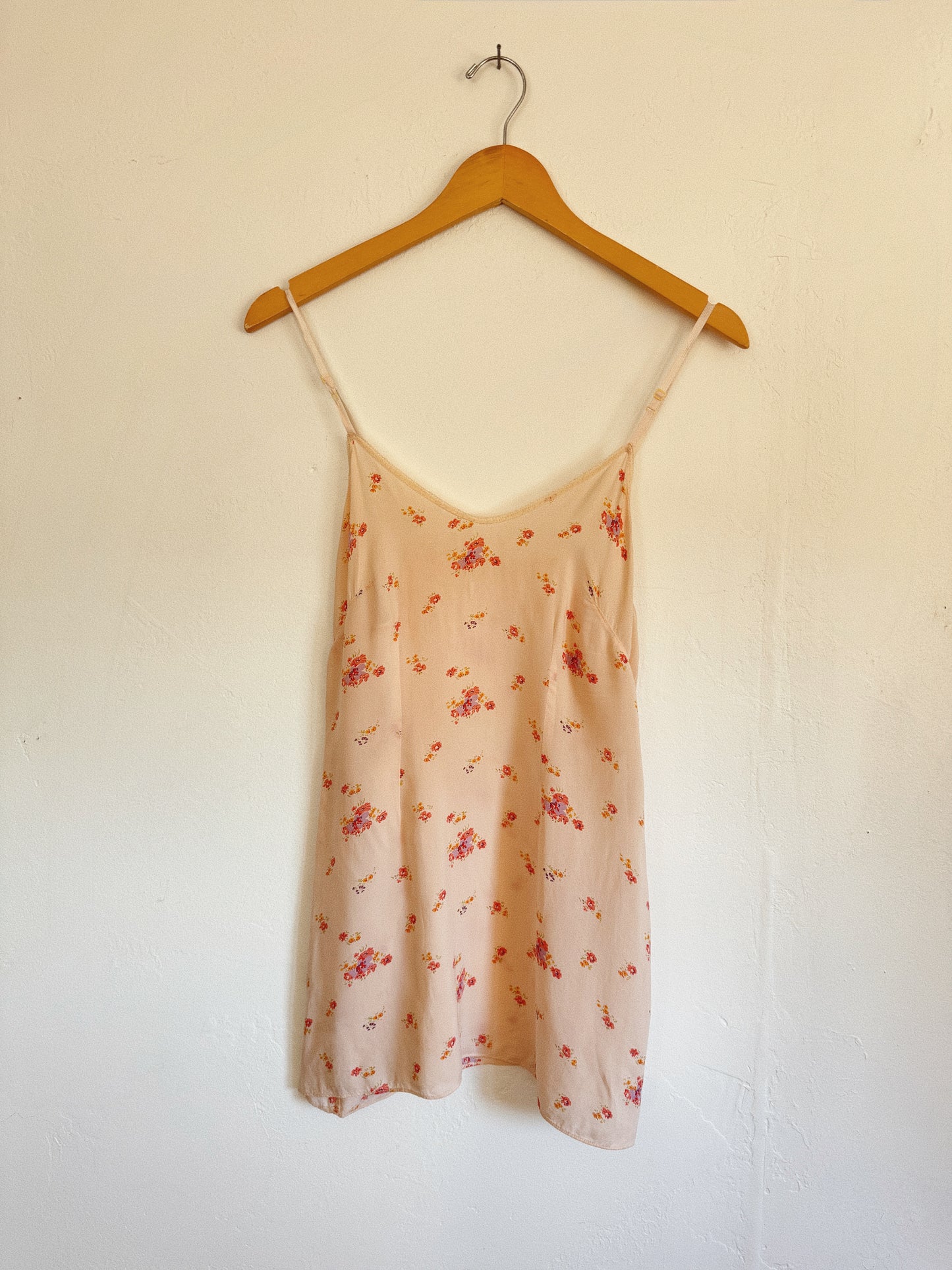 1940s Pink Floral Rayon Jersey Set- S/M-M