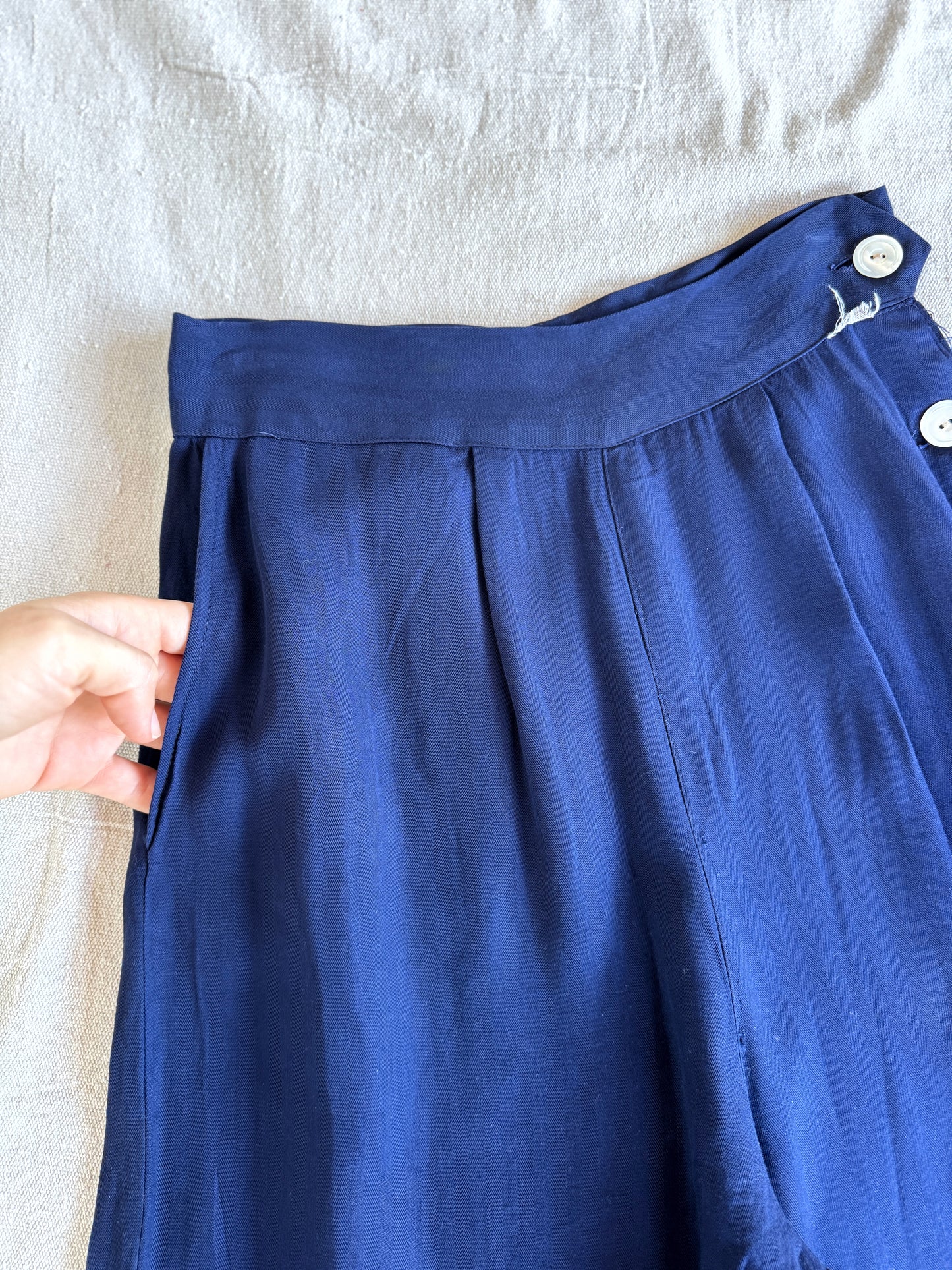 1930s/40s Herringbone Twill Women’s Sportswear Pant Set- S