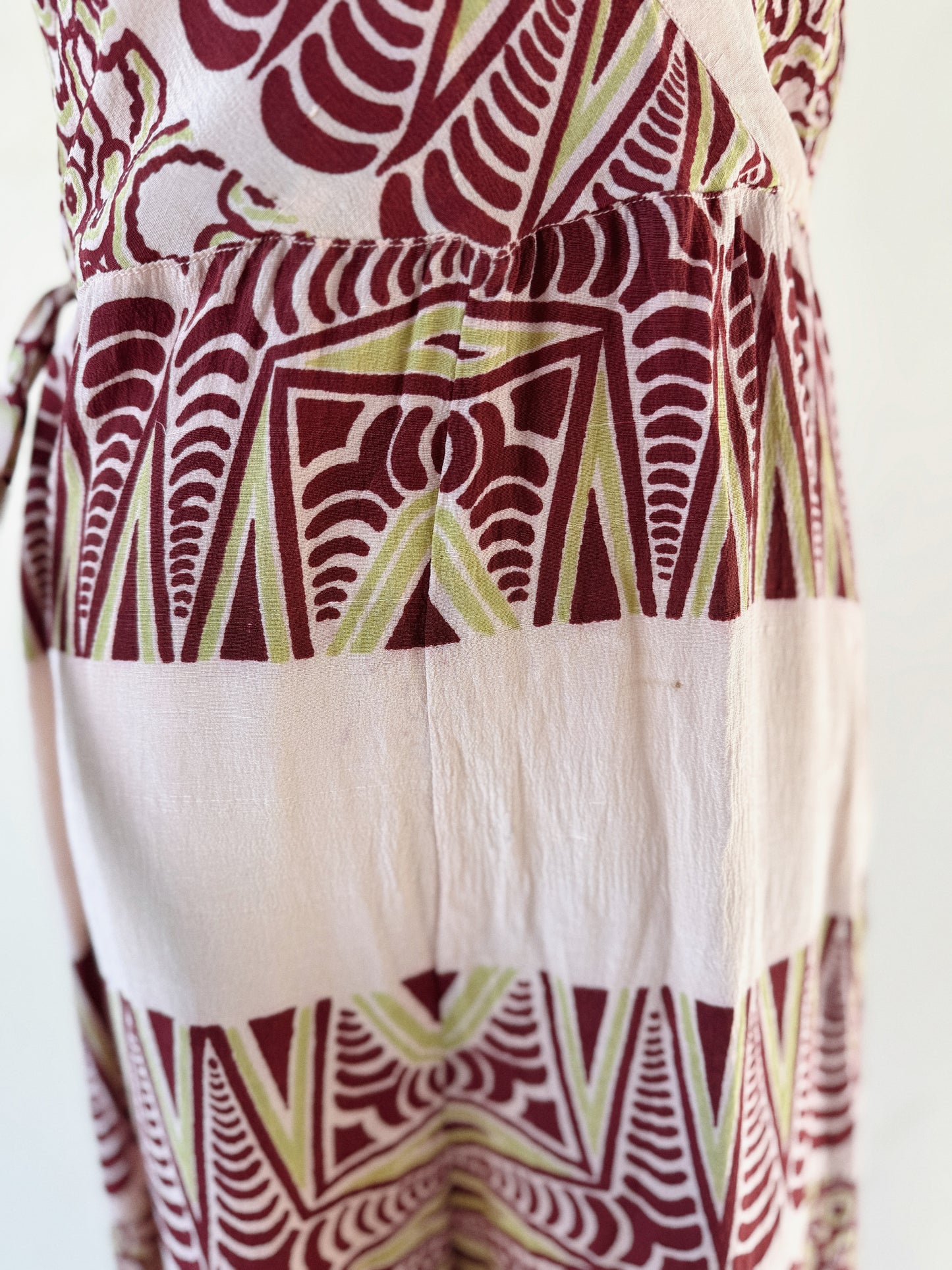 1930s Rare Avant Garde Deco Palazzo Beach Pajama Jumpsuit- S/M-M