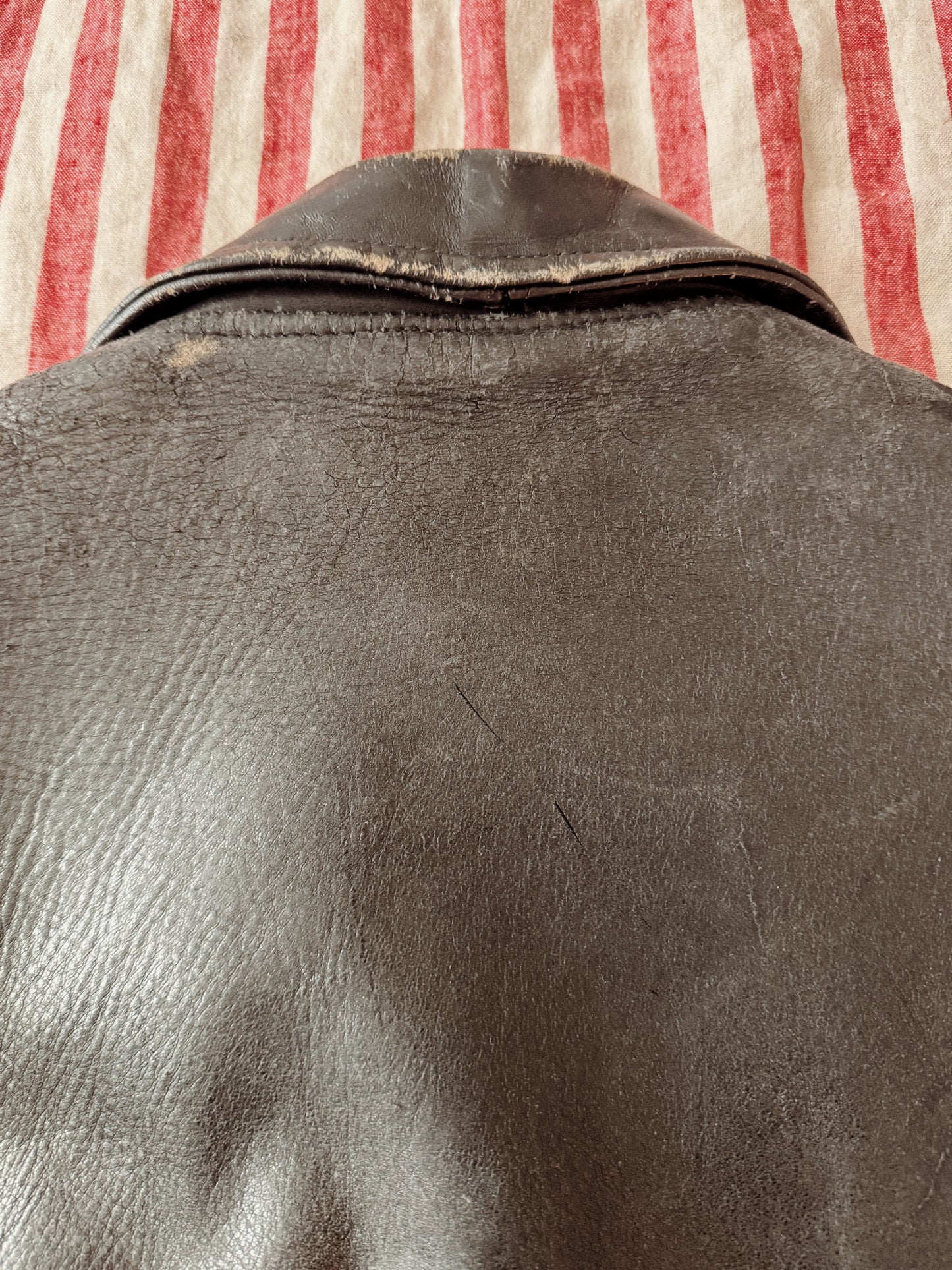 1947 Rare Embellished Harley Davidson Cycle Queen Moto Jacket- S/M