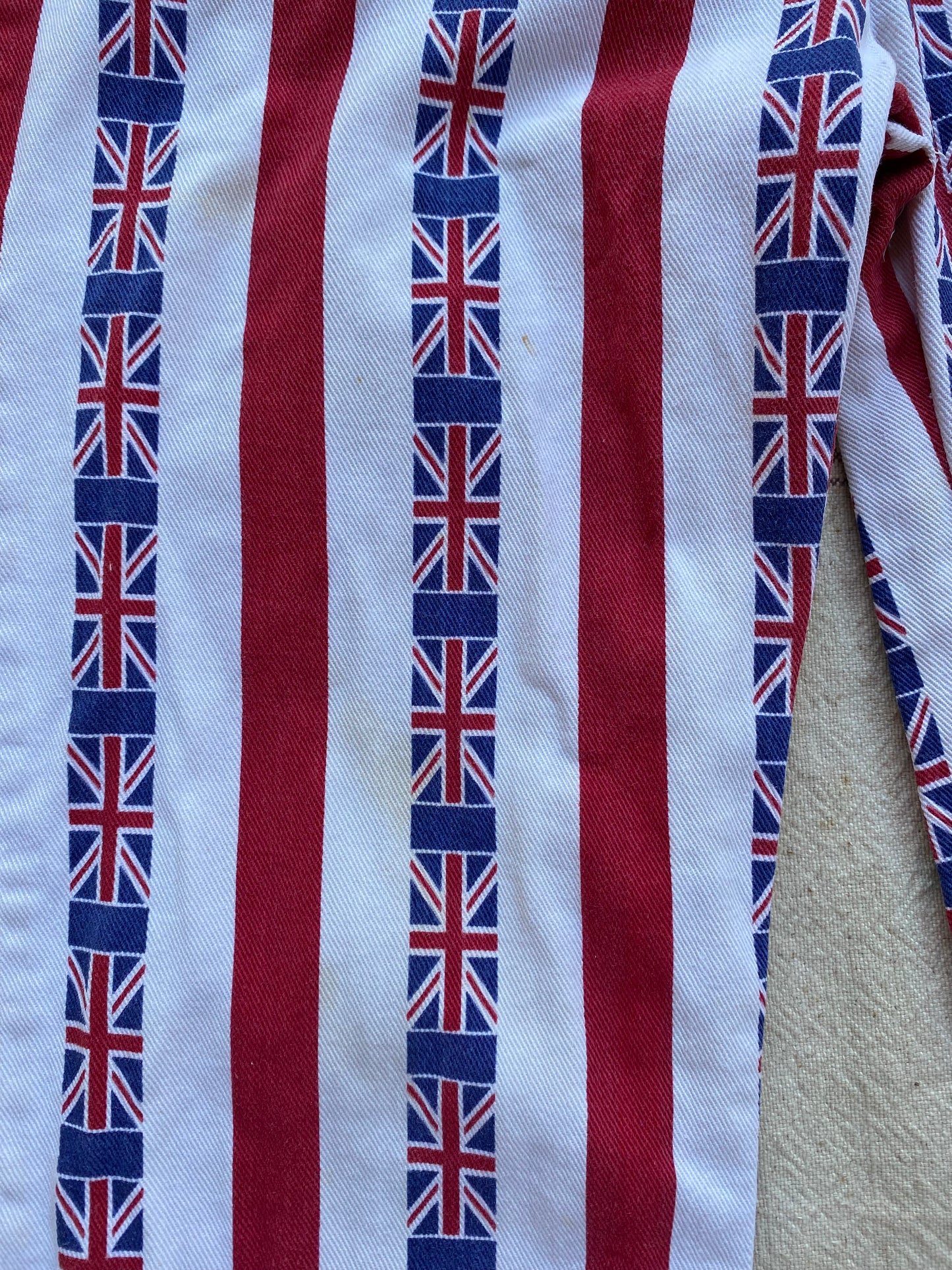 1960s British Flag Lace Up Pants- 6